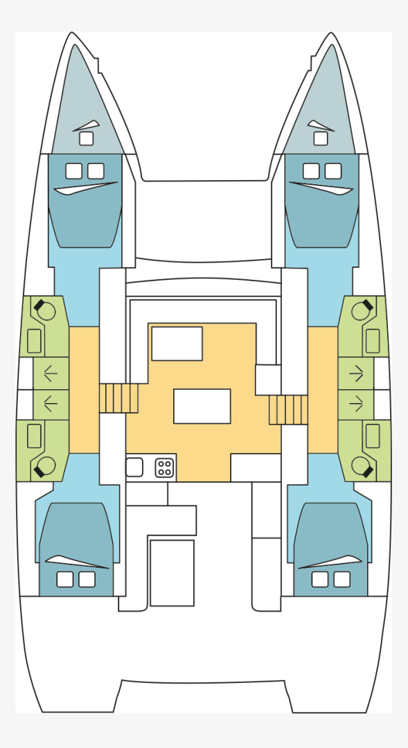 Bootverhuur Airlie Beach goedkoop Lagoon 50
