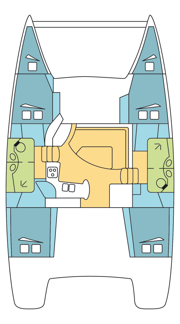 Bootverhuur Fountaine Pajot Lipari 41 in Airlie Beach via SamBoat