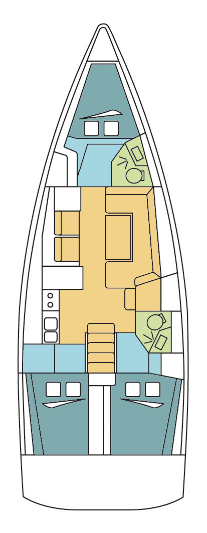 Bootverhuur Parham Town goedkoop Oceanis 41.1