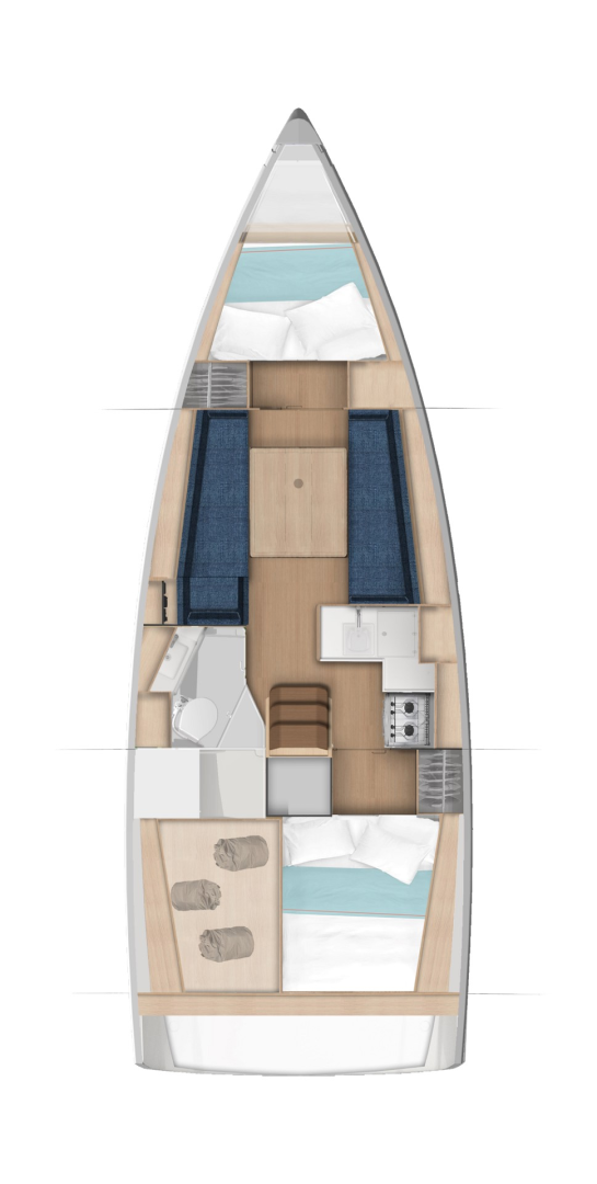 Verhuur Zeilboot Jeanneau met vaarbewijs