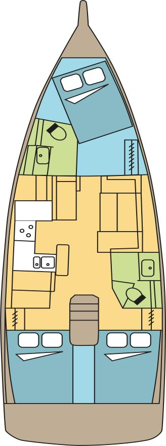Zeilboot te huur in Lefkáda voor de beste prijs