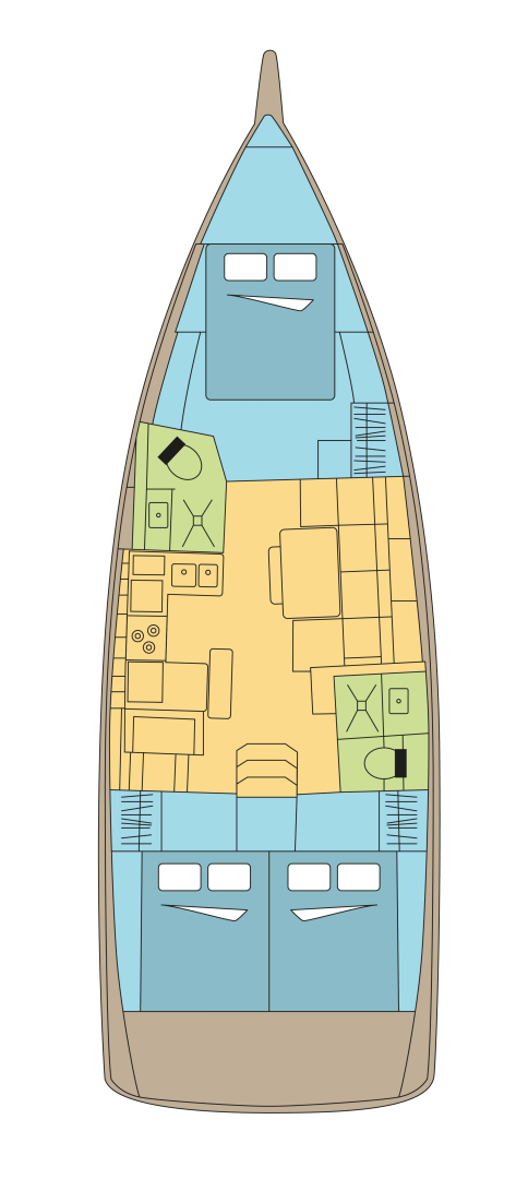 Huur Zeilboot met of zonder schipper Jeanneau in Parham Town