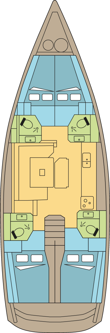 Huur een Jeanneau Sun Odyssey 479 in Álimos