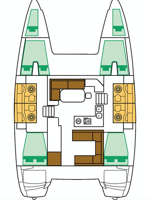 Catamaran te huur in Kaštela voor de beste prijs