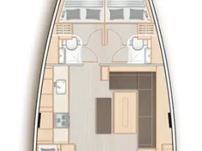 Verhuur Zeilboot in Nikiána - Hanse Hanse 508