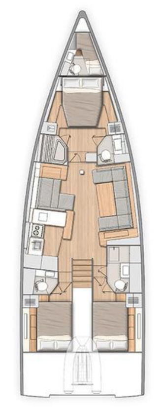 Bootverhuur Bénéteau Oceanis 54 in Kaštela via SamBoat