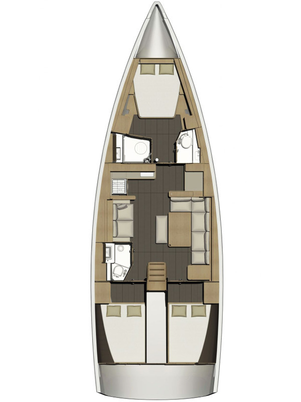 Verhuur Zeilboot in Primošten - Dufour Dufour 460 Grand Large