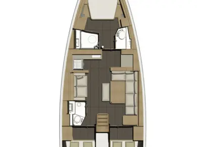 Verhuur Zeilboot in Primošten - Dufour Dufour 460 Grand Large