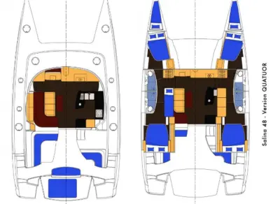 Huur een Fountaine Pajot Salina 48 in Corazón de Jesús Island