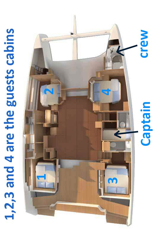 Bootverhuur Capo d'Orlando goedkoop Dufour Catamarans 48 Sail