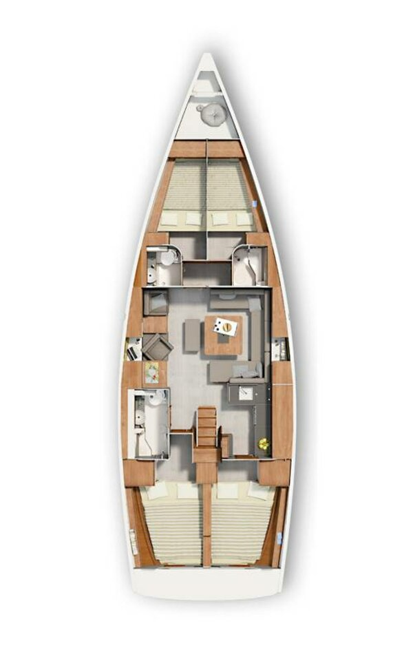 Huur Zeilboot met of zonder schipper Hanse in Seget Donji