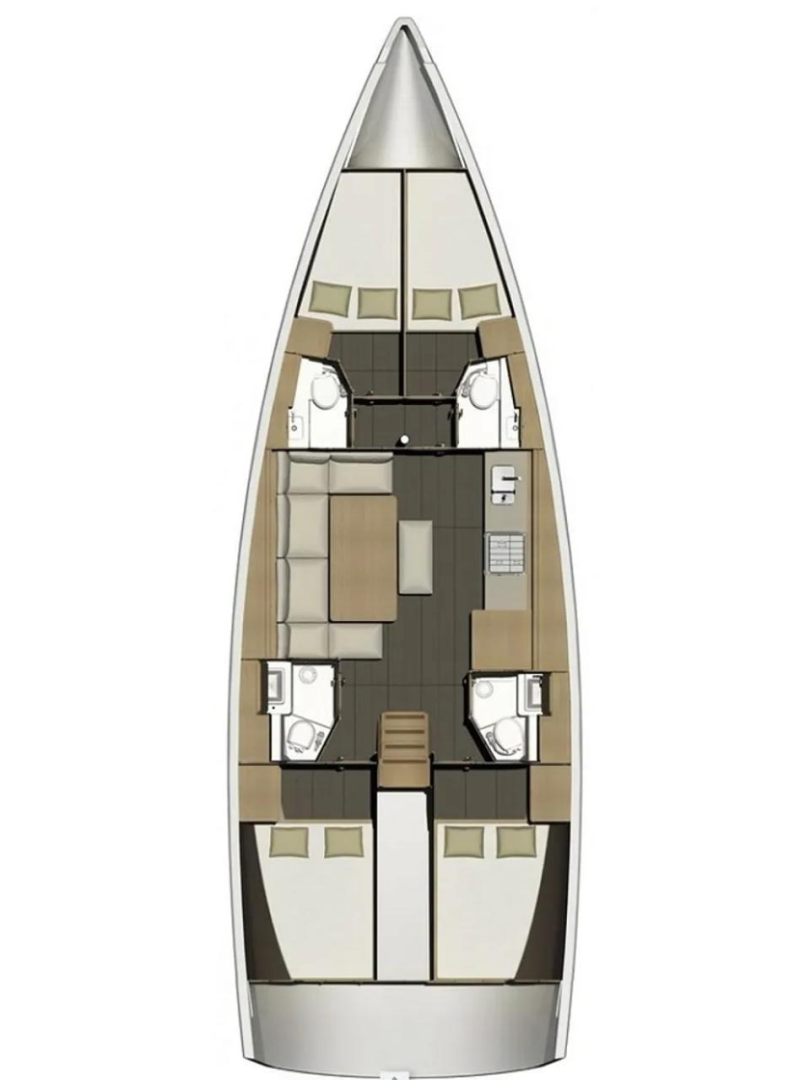 Dufour Dufour 460 Grand Large te huur van particulier of professional in Pula
