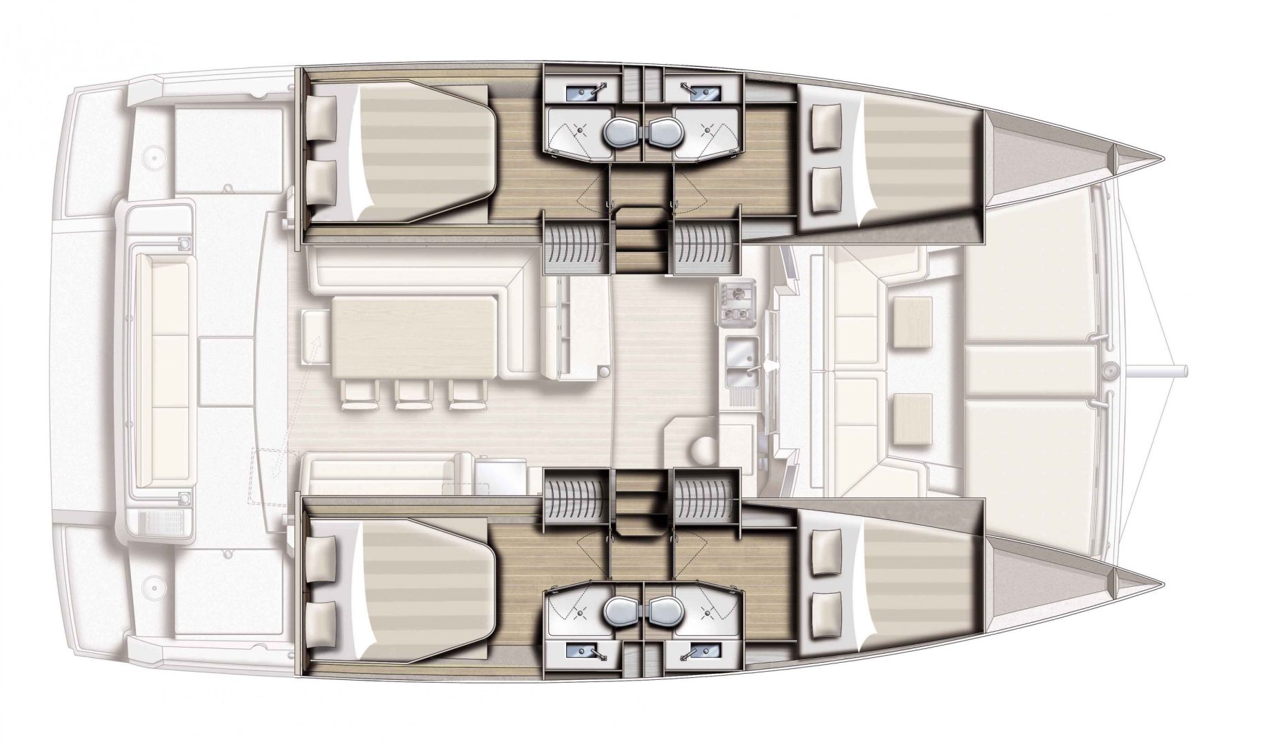 Verhuur Catamaran in Lávrio - Bali Bali 4.1