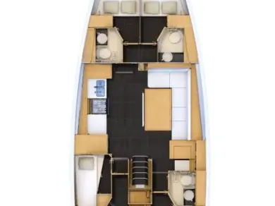 Huur een Jeanneau Jeanneau 54 in Piso Livadi