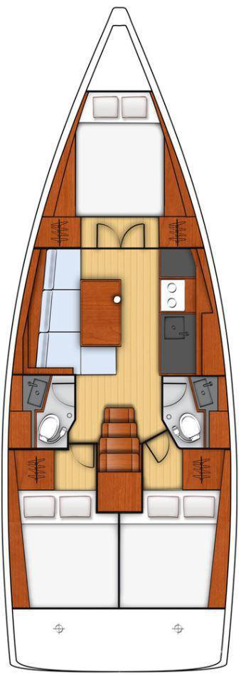Verhuur Zeilboot in Fethiye - Bénéteau Oceanis 38.1