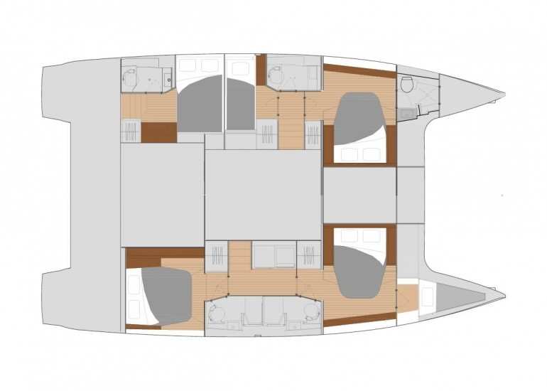 Jachthuur in Ao Po - Fountaine Pajot Saona 47 via SamBoat