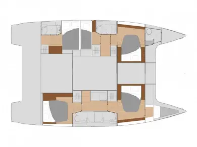 Jachthuur in Ao Po - Fountaine Pajot Saona 47 via SamBoat