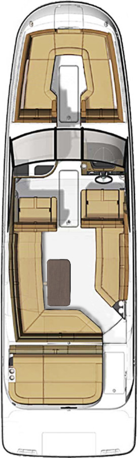 Huur een Sea Ray Sea Ray SDX 270 in Tribunj