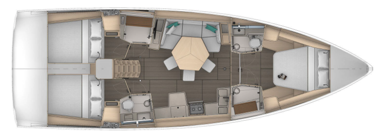 Verhuur Zeilboot Dufour met vaarbewijs