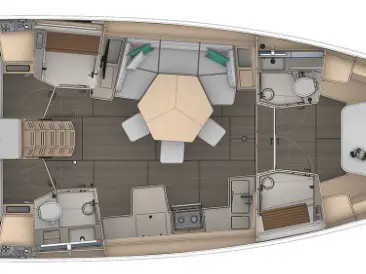 Verhuur Zeilboot Dufour met vaarbewijs