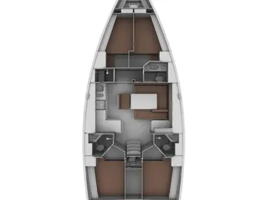 Verhuur Zeilboot in Fethiye - Bavaria Cruiser 45