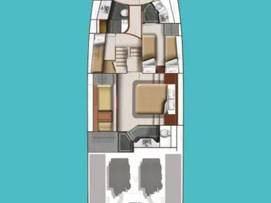 Verhuur Jacht in Split - Galeon Galeon 640 Fly