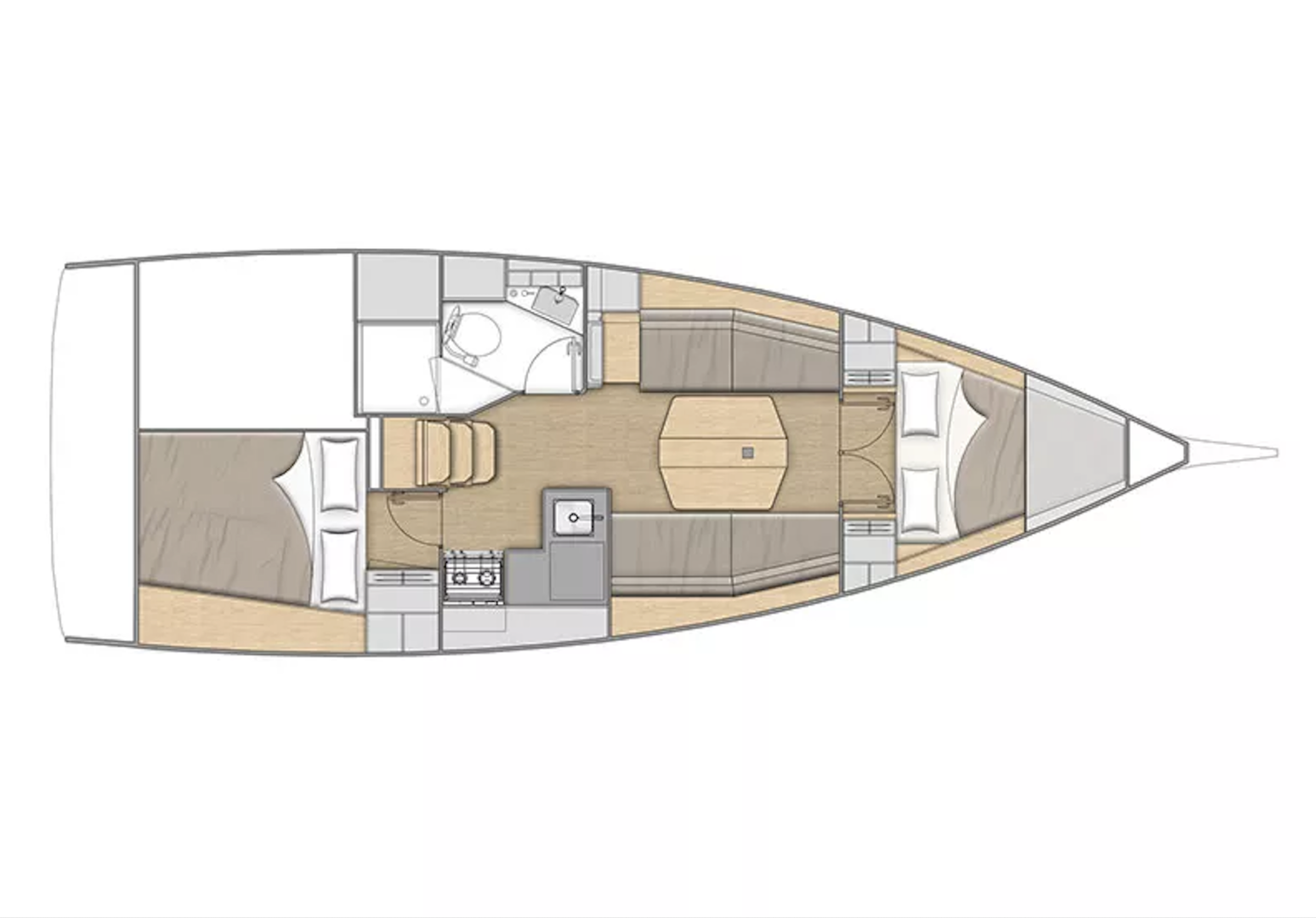 Verhuur Zeilboot in Mai Khao - Bénéteau Oceanis 34.1
