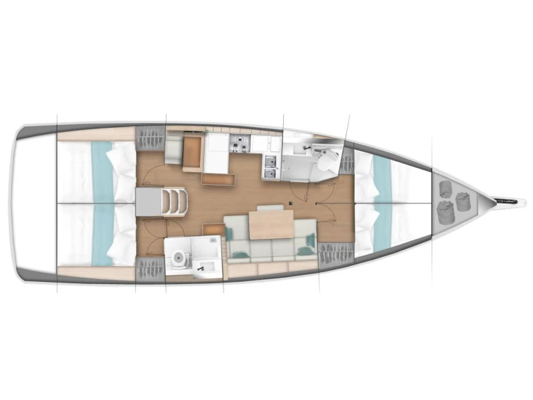 Jachthuur in San Vincenzo - Jeanneau Sun Odyssey 440 via SamBoat