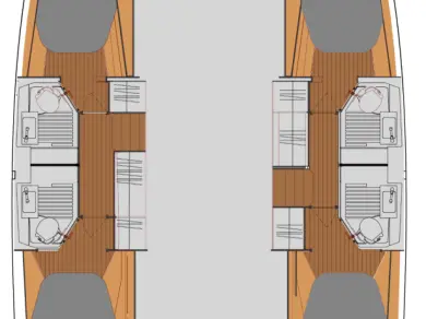 Verhuur Catamaran Fountaine Pajot met vaarbewijs