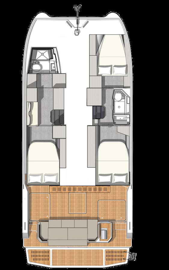 Bootverhuur La Rochelle goedkoop Fountaine Pajot MY4.S