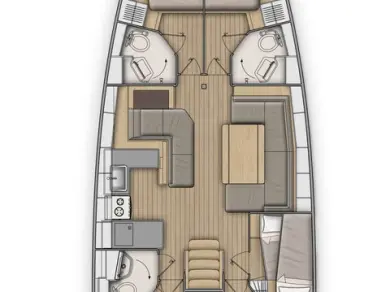Bootverhuur Cala d'Or goedkoop Oceanis 51.1