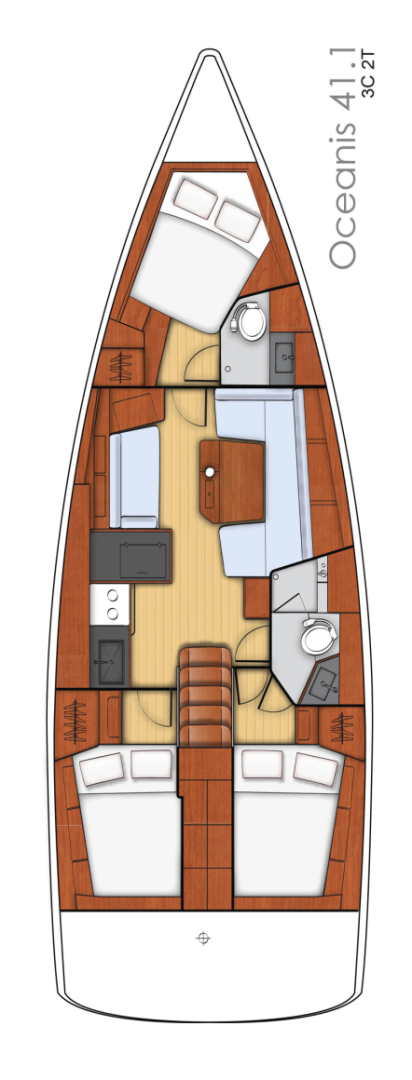 Jachthuur in Furnari - Bénéteau Oceanis 41.1 via SamBoat