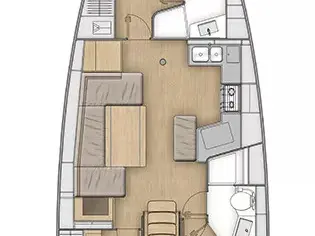 Huur een Bénéteau Oceanis 40.1 in Pomer