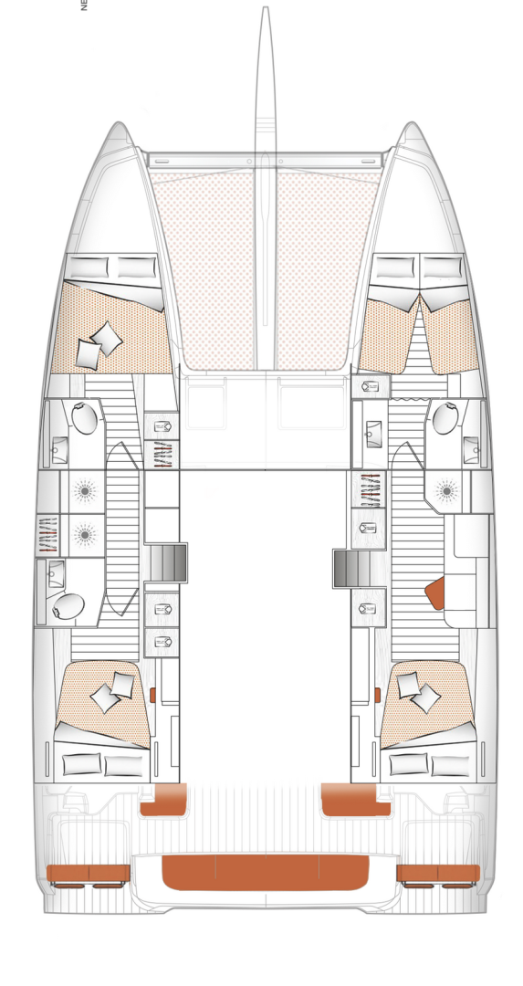 Huur Catamaran met of zonder schipper Excess in Toulon