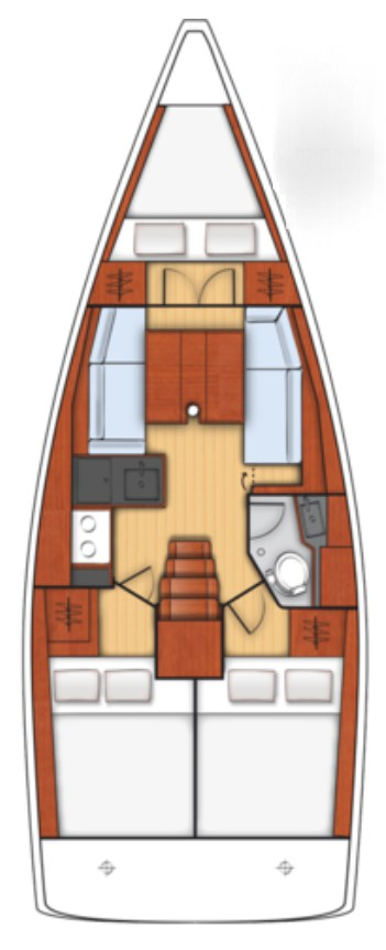 Huur een Bénéteau Oceanis 35.1 in Toulon