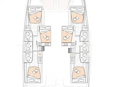 Verhuur Catamaran in Seget Donji - Excess Excess 15