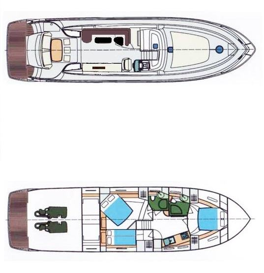 Bootverhuur Split goedkoop Pearlsea 56 Coupe