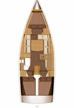 Bootverhuur Toulon goedkoop Dufour 382 Grand Large