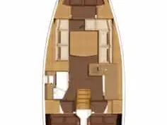 Bootverhuur Toulon goedkoop Dufour 382 Grand Large