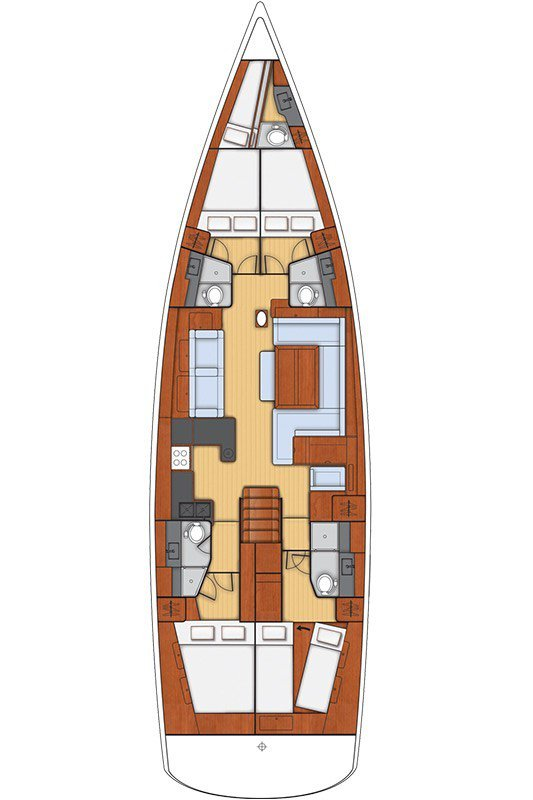 Huur een Bénéteau Oceanis 60 in Split