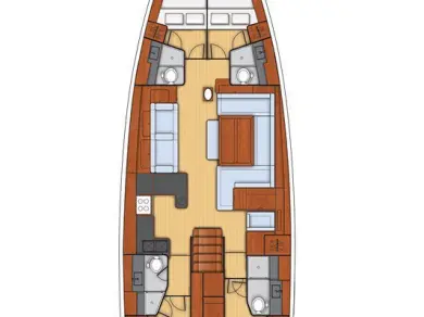 Huur een Bénéteau Oceanis 60 in Split