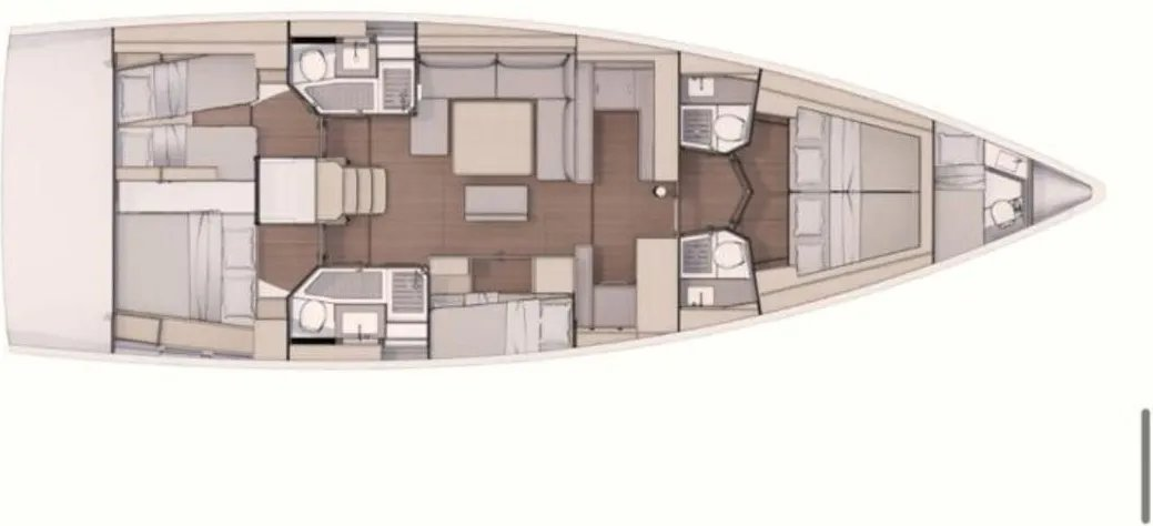 Verhuur Zeilboot Dufour met vaarbewijs