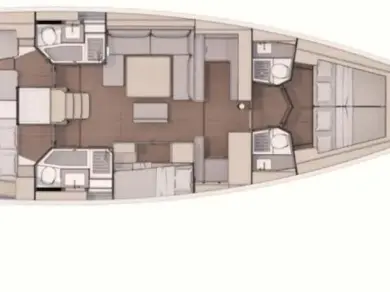 Verhuur Zeilboot Dufour met vaarbewijs