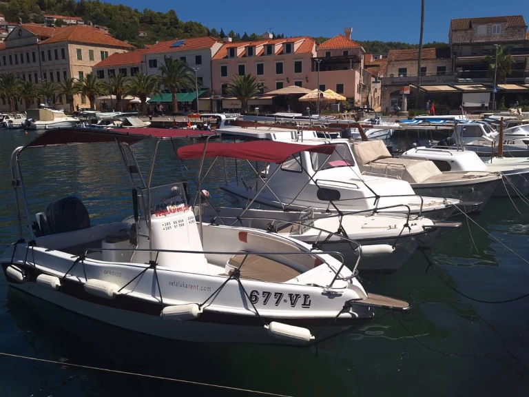 Verhuur Motorboot in Vela Luka - fisherman bluemax 550