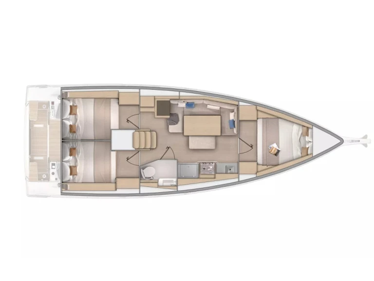 Verhuur Zeilboot in Furnari - Bénéteau Oceanis 37.1
