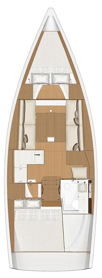 Verhuur Zeilboot Dufour met vaarbewijs