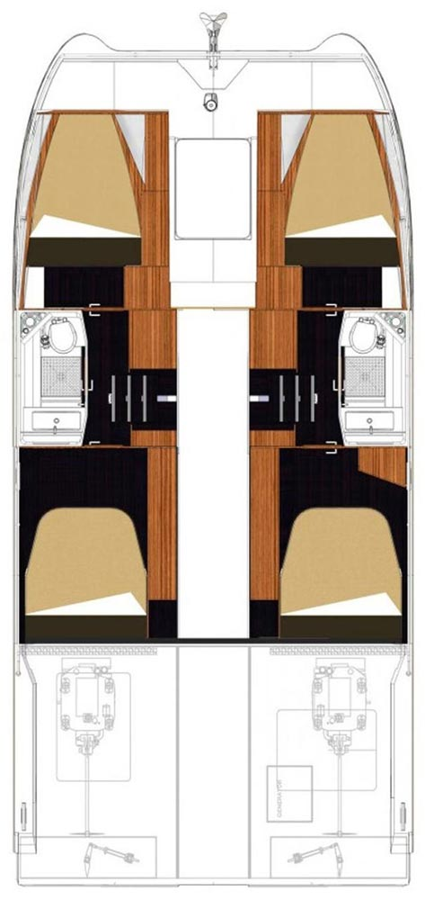 Huur Motorboot met of zonder schipper Fountaine Pajot in Biograd na Moru