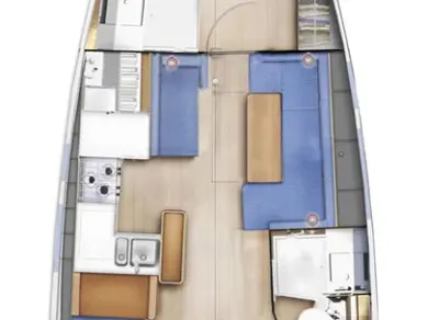 Bootverhuur Castellammare di Stabia goedkoop Sun Odyssey 410