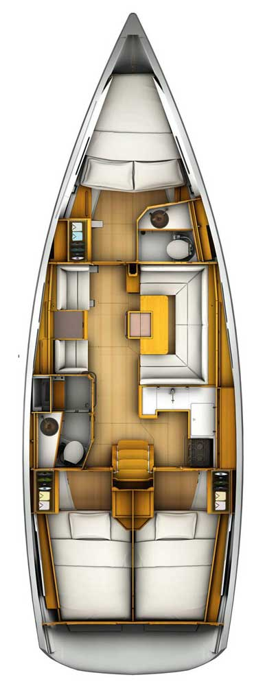 Verhuur Zeilboot in Palma de Mallorca - Jeanneau Sun Odyssey 419