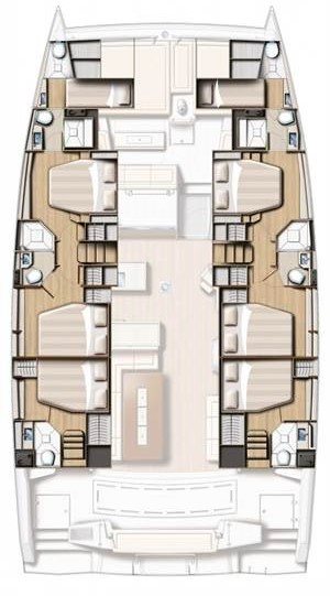Verhuur Catamaran in Road Town - Bali Bali 5.4